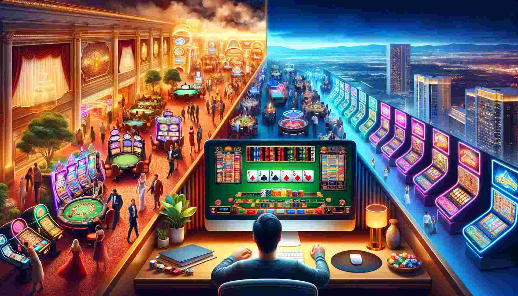 Casinos en ligne vs casinos terrestres : avantages et inconvénients